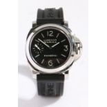 Panerai Luminor 44 Marina gentleman's stainless steel wristwatch, ref. PAM00111, watch no.