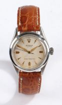 Rolex Oyster stainless steel gentleman's wristwatch, model no. 6244, case no. 922600, circa 1953,