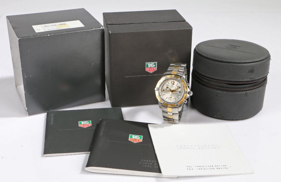 Tag Heuer Professional 200 meters gentleman's bi-metal wristwatch, model no. CN1151.BD0347, the - Image 2 of 2