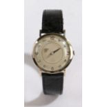 Longines 14 carat gold gentleman's "Mystery Watch", ref. 1019, movement no. 9883756, circa 1956, the