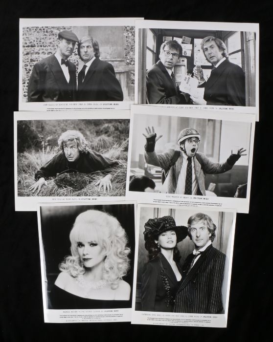 Press release photographs for the film "Splitting Heirs" Provenance: From a media company Archive