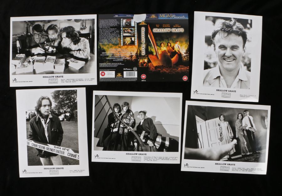 Press release photographs for an assortment of Film and Television programmes, to include Taggart,