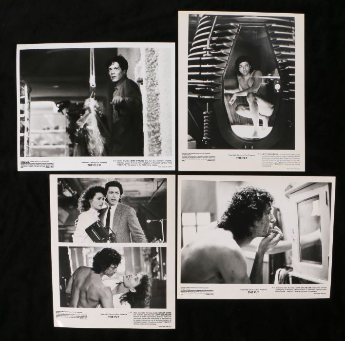 Press release photographs for the film "The Fly" and "The Fly II" (4) Provenance: From a media