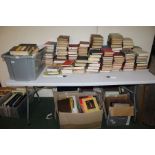 An extremely large and extensive collection of books to include 1st editions etc (Qty)