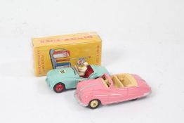 French Dinky Toys, Mattel 2013 reissue, 49 D Poste De Ravitaillement, boxed, together with Triumph