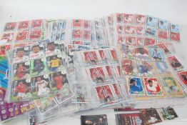 Collection of mostly Match Attax cards, by Panini and Topps (qty)