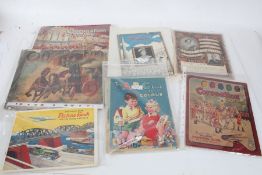 Collection of magazines and booklets, to include "The Sticky Back Picture Book for the Young