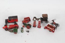 Collection of diecast models, to include Dinky Toys Royal Mail van, Dinky Toys Alfa Romeo 23F, model