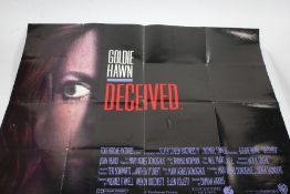 Deceived, British Quad poster, folded
