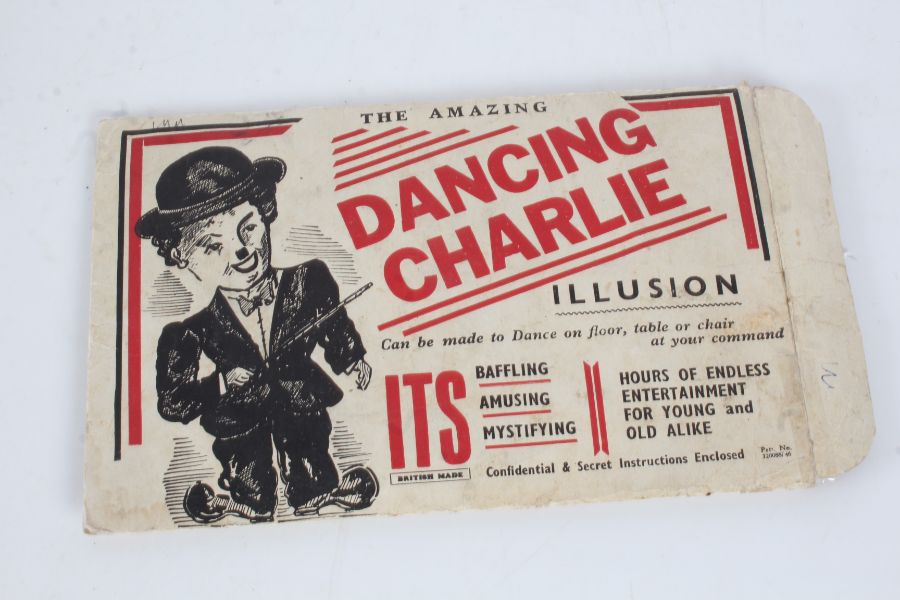 Rare card "Dancing Charlie", with original card sleeve