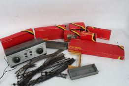 Collection of Hornby 00 gauge model railway, to include Water Tower, Signal Gantry, Mineral wagon,