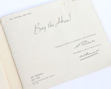 Air Ministry edition of 'Bag The Hun', dated 1943, Estimation of Range and Angle Off, 18cm wide