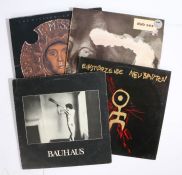 4 x Goth/New Wave LPs. Bauhaus - Bauhaus (CAD13). Einsturzende - Neu Bauten (STUMM14). Dub Sex -