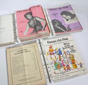 Collection of 1960's Sheet music, Various Artists. Qty