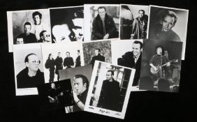 13 x Ultravox press release photographs. Sold as part of the East Anglian Music Archive's