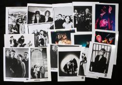 15 x Britpop/Indie press release photographs. Jarvis Cocker, Cornershop, Dodgy (2), Echobelly (6),