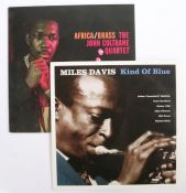 2 x Jazz LPs. The John Coltrane Quartet - Africa/Brass (DOL776), reissue on 140g vinyl. Miles