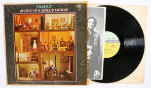 Family - Music In A Doll's House LP (RLP 6312), first UK pressing with insert.VG.