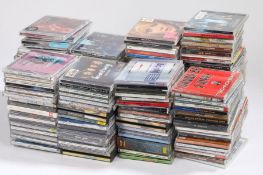 Quantity of CD albums and singles, mixed genres.