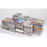 Quantity of CD albums and singles, mixed genres.