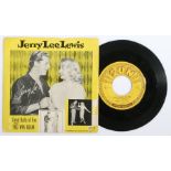 Jerry Lee Lewis - Great Balls Of Fire/You Win again 7" single (SUN 281). picture sleeve.