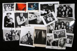 17 x Marillion press release photographs. Sold as part of the East Anglian Music Archive's