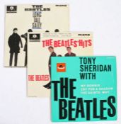 3 x Beatles 7" EPs. The Beatles' Hits (GEP 8880). Long Tall Sally (GEP 8913). Tony Sheridan With the