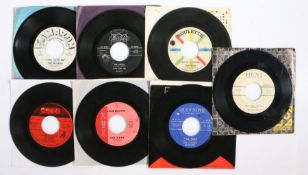 7 x Doo Wop/Rock & Roll 7" singles. Tony Brent - Girl Of My Dreams (R-4113). The Classics - Till