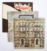 3 x Led Zeppelin LPs. Led Zeppelin II (K40037). physical Graffitti (SSK89400), die cut sleeve.
