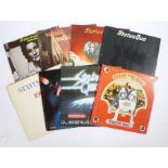 8 x Status Quo LPs. Back To Back (VERH10). Dog Of Two Head (NSPL18371). Hello! (PRICE16). Ma Kelly's