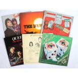 6 x Rock LPs. Artists to include The Byrds. Dr. Hook. Eagles. Smokie. Queen. The Who.