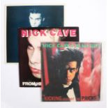 3 x Nick Cave And The Bad Seeds LPs. The Firstborn Is Dead (STUMM 21). From Her To Eternity (