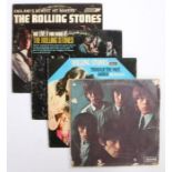 4 x Rolling Stones LPs. England's Newest Hit Makers (LL 3375). Got Live If You Want It (LL 3493).