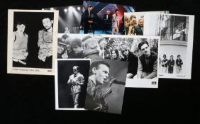 9 x Electro/Pop press release photographs. Depeche Mode (2), Everything But The Girl, The Human