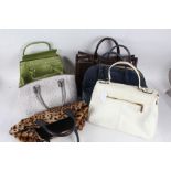 Collection of ladies handbags, to include 2 x The Tannery, Gianni Conti, Emmerson and Smith & Canova