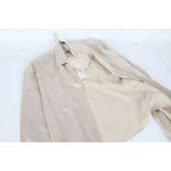 Giorgio Armani cream silk blouse, size 42