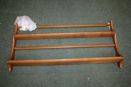 Ercol elm plate rack