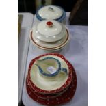 Quantity of Midwinter Stylecraft dinnerware, comprising tureens and plates (qty)