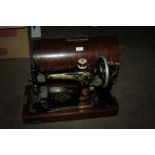 Singer hand sewing machine, number Y7940945