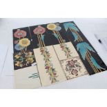 Collection of Victorian and Edwardian style and other ceramic tiles (qty)