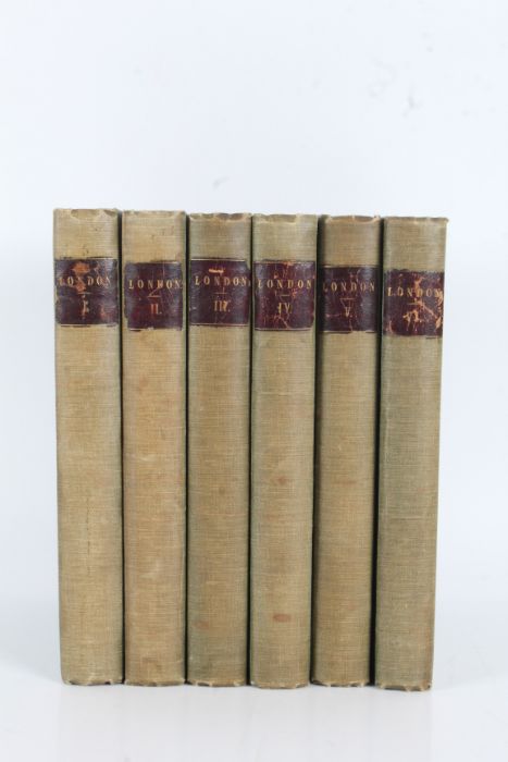 Charles Knight "London" 1st Edition Six Volumes published by Charles Knight & Co 1841 (6)