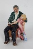 Royal Doulton figure group 'Grandpa's Story', HN 3456