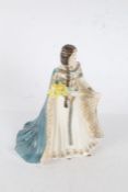 Royal Worcester figurine 'The Daughter of Erin' limited edition number 6127 of 7,500, 22.5cm tall