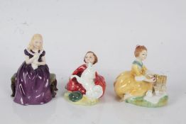 Three Royal Doulton figurines 'Picnic' HN 2308, 'Affection' HN 2236, and 'Home Again' HN 2167 (3)