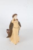 Royal Worcester figurine 'Lorna Doone' Ladies of Literature, The Special Gold Edition, limited
