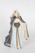 Royal Worcester figurine 'Lady of Sherwood', limited edition number 24 of 7,500, 23cm tall