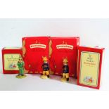Five boxed Beatrix Potter Peter Rabbit figures, Royal Doulton Bunnykins, to include Teacher and