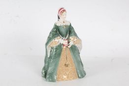 Royal Worcester figurine 'Queen Mary I', limited edition no.241 of 4,500, 23cm tall