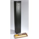 Metal gun cabinet, with two keys, 19.5cm wide, 125.5cm high, 20.5cm deep, Milbro shotgun cleaning