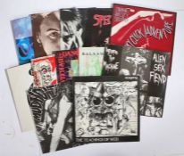 11 x Indie/Goth/Rock 12 " singles and EPs. Allien Sex Fiend - Ignore The Machine (12 ANA 11)., VG.